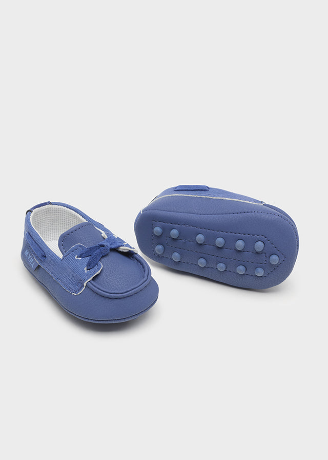 Navy Baby Loafer