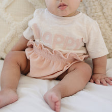 Load image into Gallery viewer, Blush Happy Raw Edge Tee
