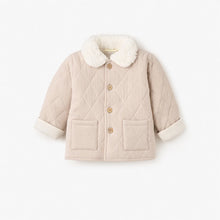 Load image into Gallery viewer, Natural Quilted Jacket
