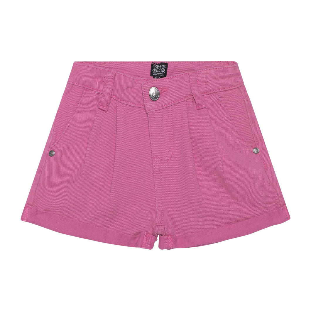 Pinky Mauve Denim Shorts
