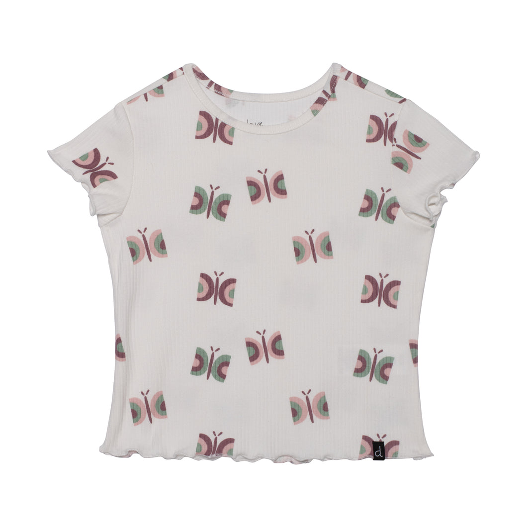 Orchid Butterfly Tee