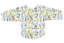 Load image into Gallery viewer, Alphabet Sleeves Bib
