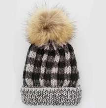 Load image into Gallery viewer, Grey Buffalo Beanie Hat
