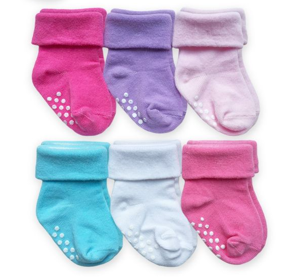 Girl Multi Socks 6pk