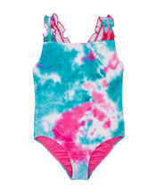 Load image into Gallery viewer, Lola Party Tie Dye One Piece Swimsuit

