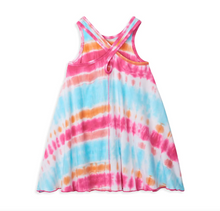 Load image into Gallery viewer, Summer Tie Dye Trapeze Dress
