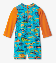 Load image into Gallery viewer, Ocean Life Rashguard Swimsuit
