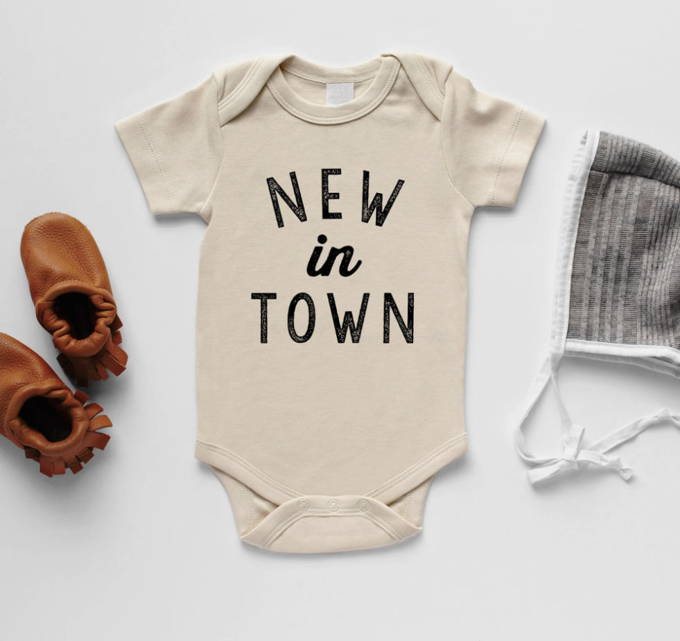 New In Town Onesie