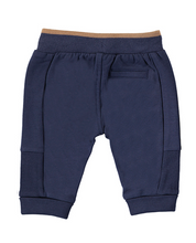 Load image into Gallery viewer, Navy Fleece Sweatpant Joggers
