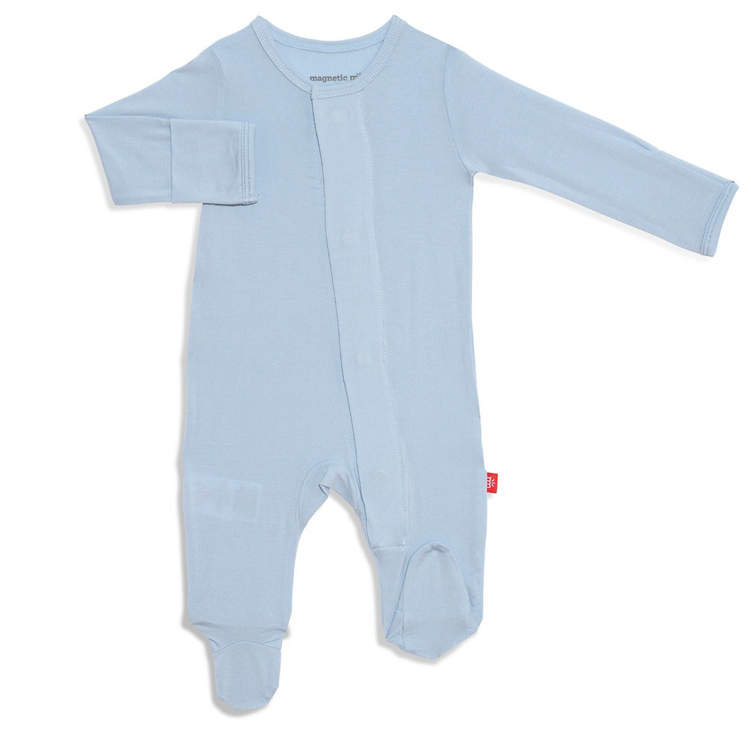 Baby Blue Modal Magnetic Footie