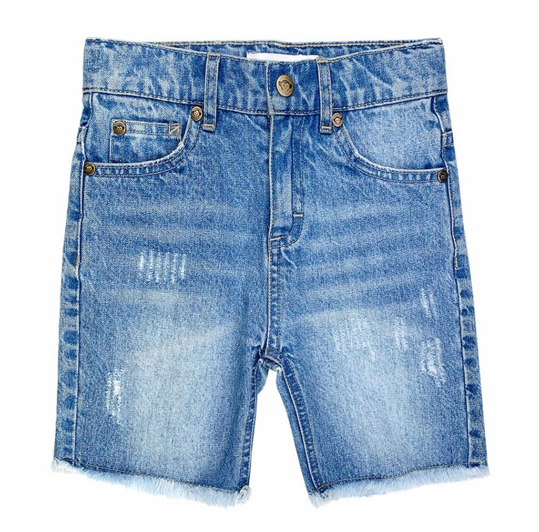 Light Wash Denim Shorts