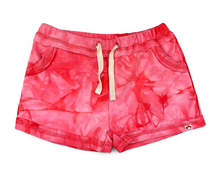 Load image into Gallery viewer, Coral Tie Dye Shorts
