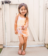 Load image into Gallery viewer, Peachy Tie Dye Romper
