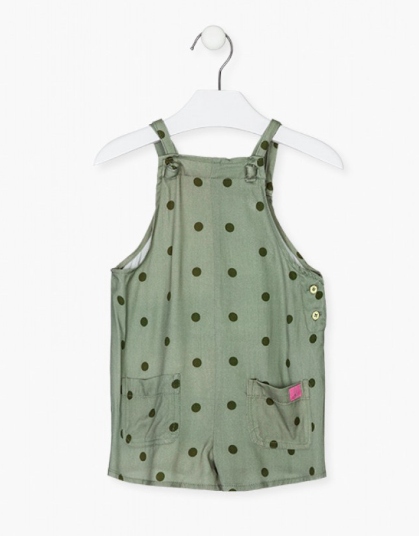 Dusty Olive Overalls