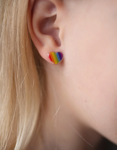 Load image into Gallery viewer, Hearts Stick-On Earrings
