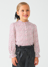 Load image into Gallery viewer, Chiffon Hearts Blouse
