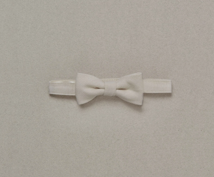 Silver Bow Tie