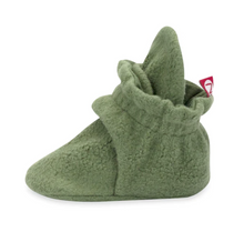 Load image into Gallery viewer, Olive Fleece Booties

