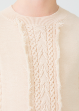 Load image into Gallery viewer, Almond Fringe Knit Set
