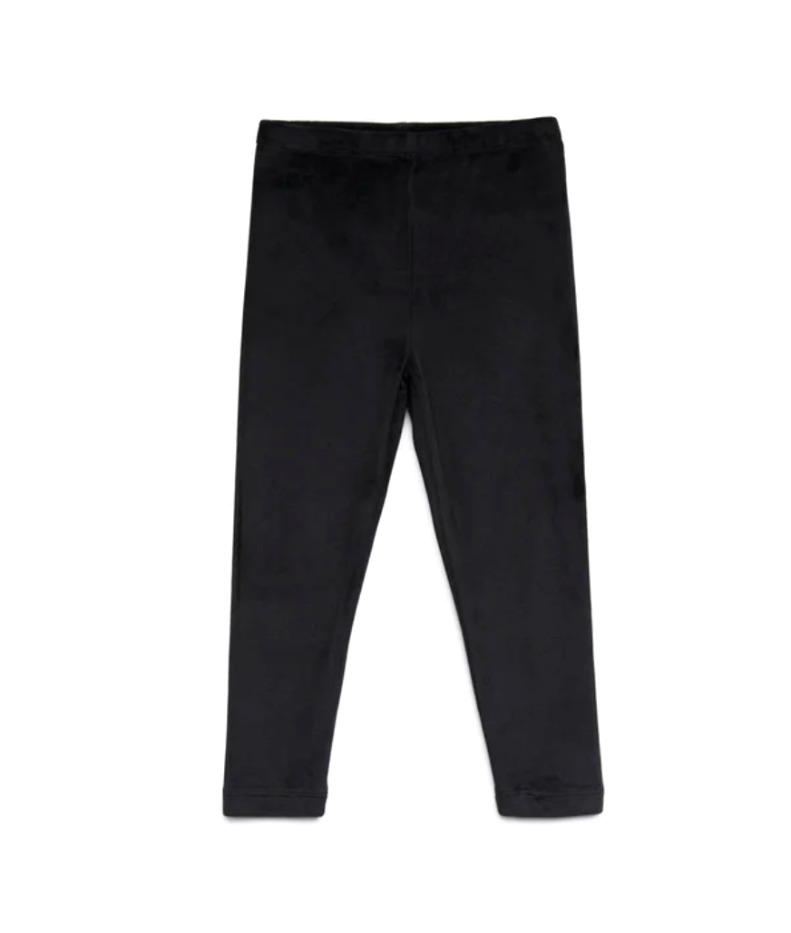 Black Velour Leggings