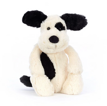Load image into Gallery viewer, Bashful Black/Cream Puppy
