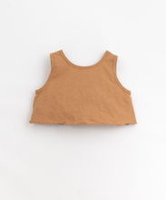 Load image into Gallery viewer, Dusty Rust Cropped Pocket Tank
