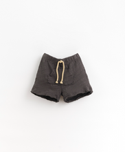 Load image into Gallery viewer, Charcoal Raw Edge Pocket Shorts
