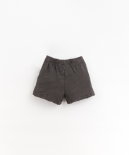 Load image into Gallery viewer, Charcoal Raw Edge Pocket Shorts
