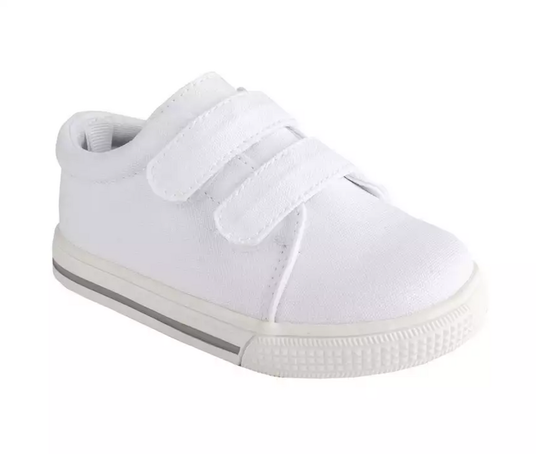 White Canvas Sneaker