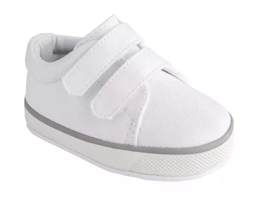 White Canvas Infant Sneaker