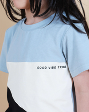 Load image into Gallery viewer, Good Vibe Tribe Colorblock Tee
