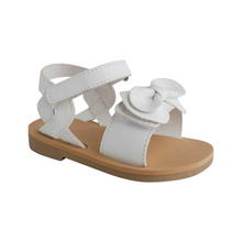 Load image into Gallery viewer, White Bow Sandal
