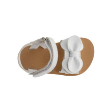 Load image into Gallery viewer, White Bow Sandal
