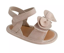 Load image into Gallery viewer, Blush Bow Infant Sandal
