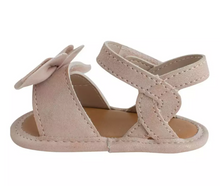 Load image into Gallery viewer, Blush Bow Infant Sandal

