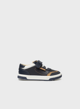 Load image into Gallery viewer, Navy Velcro Sneaker
