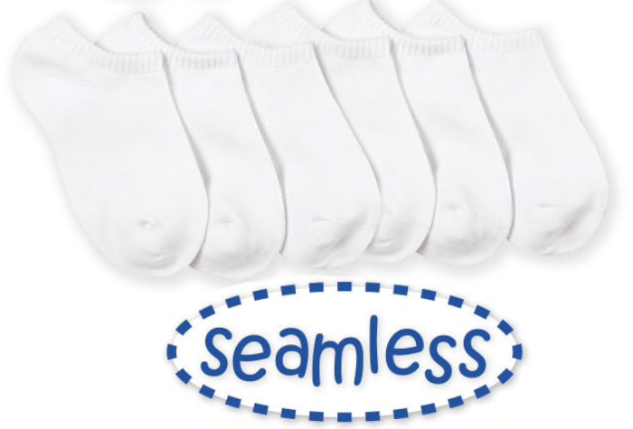 White Seamless Sock (3-pack)