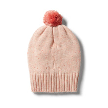 Load image into Gallery viewer, Flamingo Oatmeal Knit Hat
