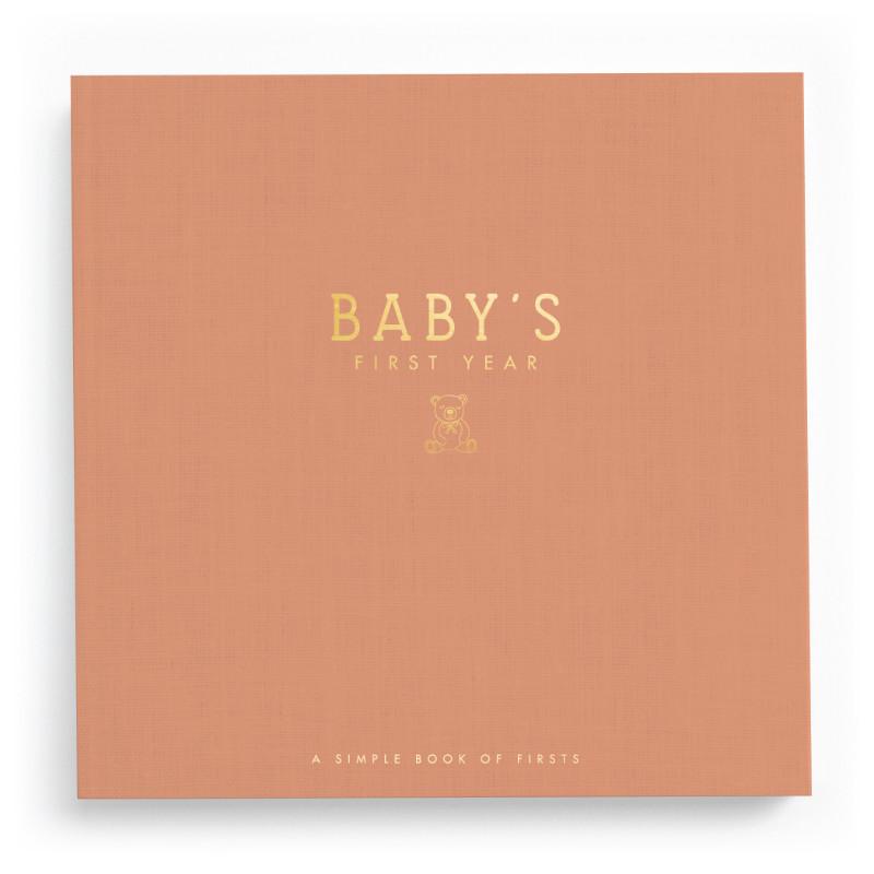 Teddy Bears Luxury Memory Baby Book