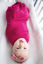 Load image into Gallery viewer, Berry Knit Swaddle Blanket
