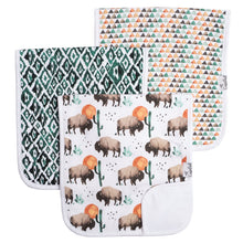 Load image into Gallery viewer, Bison Burp Cloth Set (3-pack)
