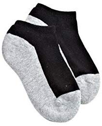 Black/Grey Seamless Sport Low Cut Sock (3-pack)