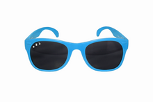 Load image into Gallery viewer, Blue Mirrored Green Toddler Shades
