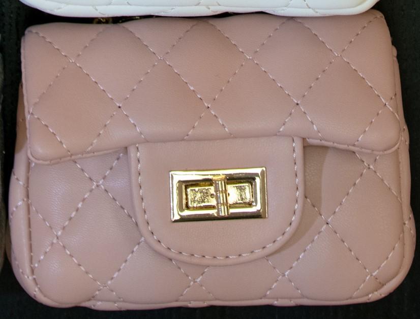 Blush Quilted Purse