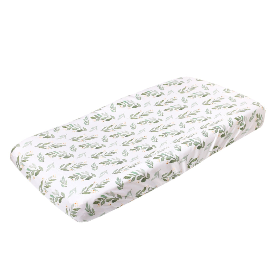 Fern Knit Changing Pad Cover