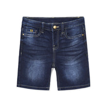 Load image into Gallery viewer, Dark Soft Denim Shorts
