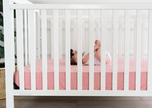 Load image into Gallery viewer, Darling Knit Fitted Crib Sheet
