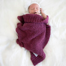 Load image into Gallery viewer, Deep Rose Bamboni Mini Blanket
