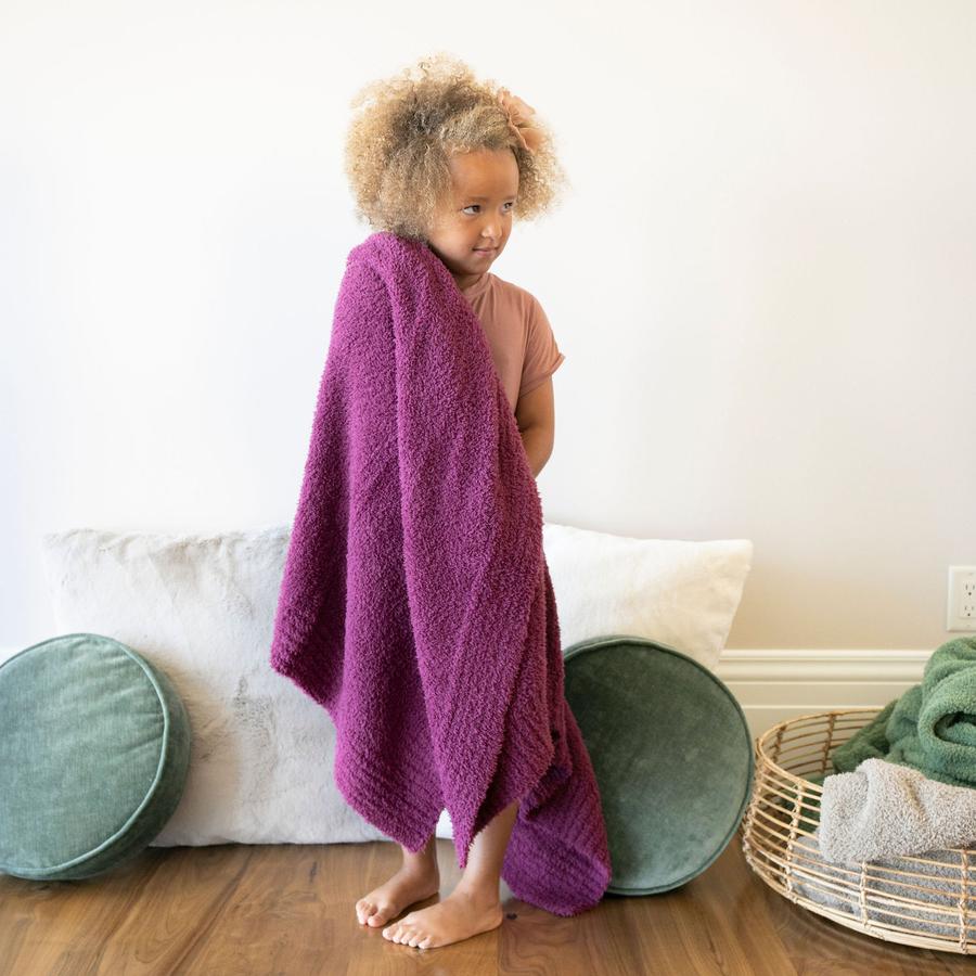 Deep Rose  Bamboni Toddler to Teen Blanket