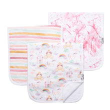 Load image into Gallery viewer, Enchanted Burp Cloth Set (3-pack)
